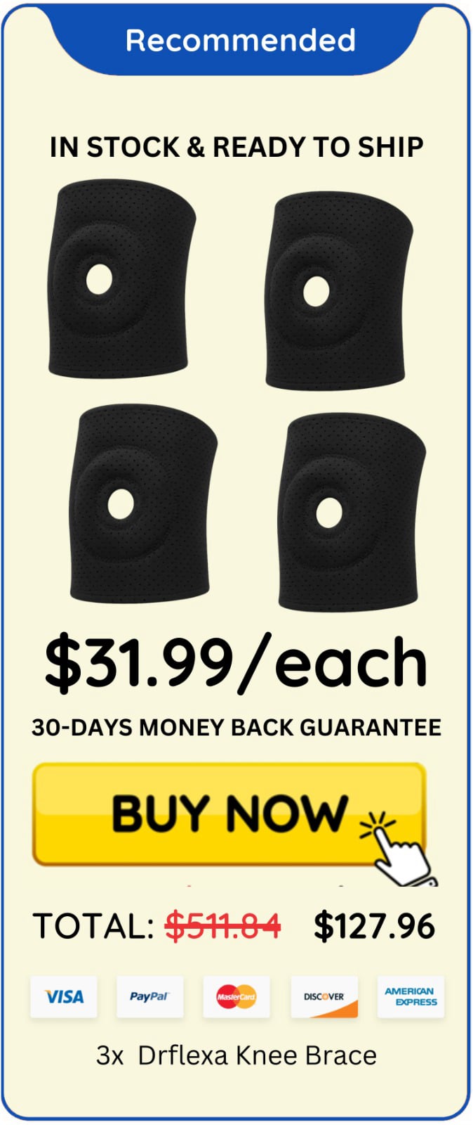 Drflexa Knee Brace offer price 