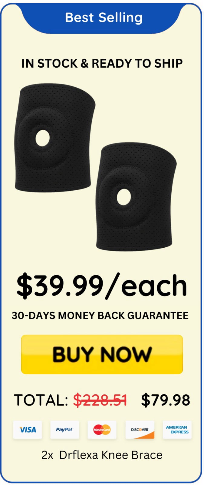 Drflexa Knee Brace offer price 